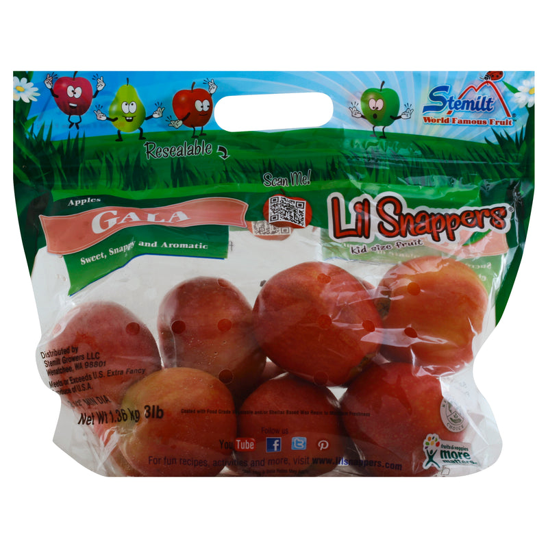 Gala Lil Snappers Apples, 1.36 kg