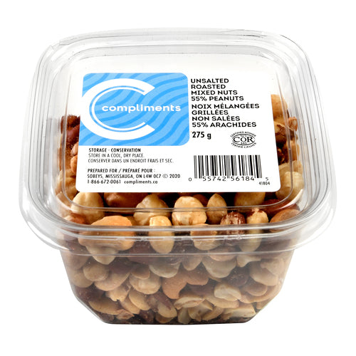 Comp Roated Unsalted Nut Mix [275 g]