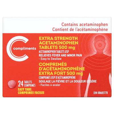 Comp Acet 500mg Easy Tabs [24 ea]