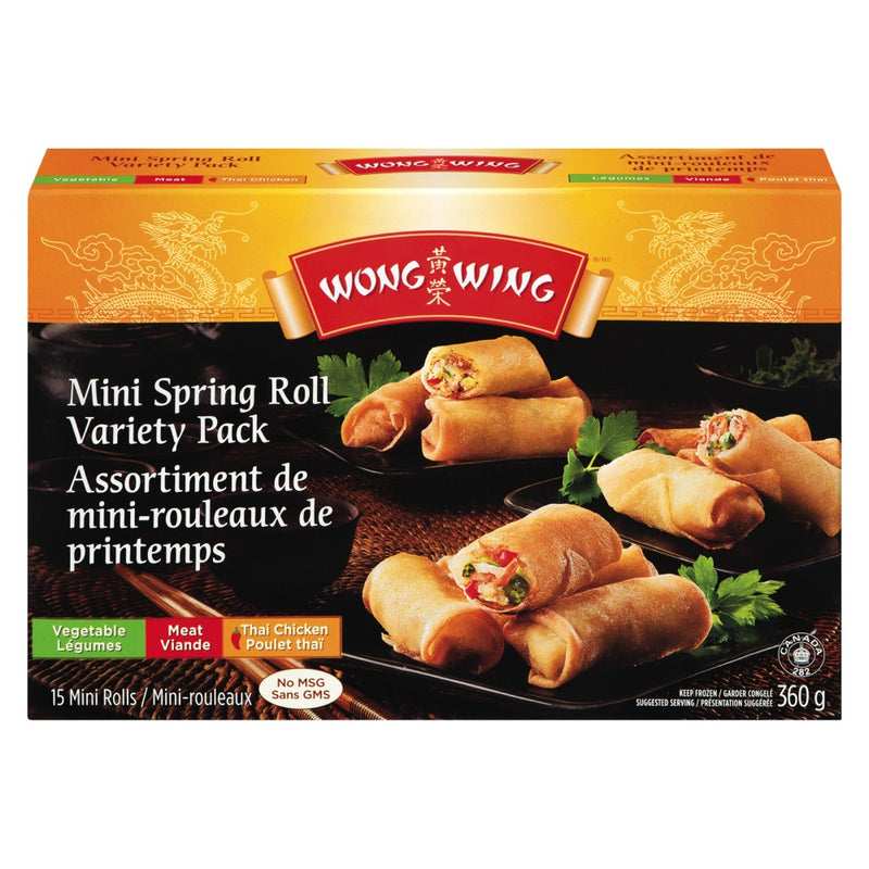 WongWing Mini Spring Roll Var [360 g]
