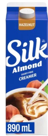 Silk Creamer Almond Hazelnut [890 ml]