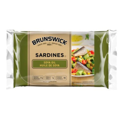 Brunswck Sardine Fillts Soya [100 g]