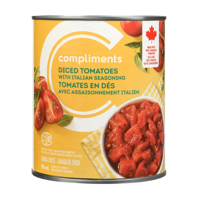 Comp Tomatoes Diced w/Ital Sea [796 ml]