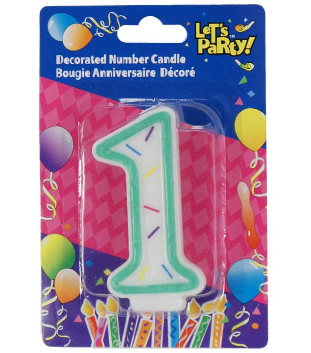 Lets Party #1 Candle [1 s]