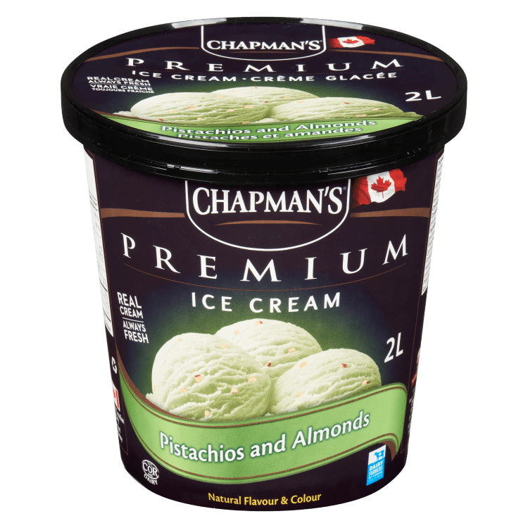 Chapmans Ice Cream Prm Pistach [2 ltr]