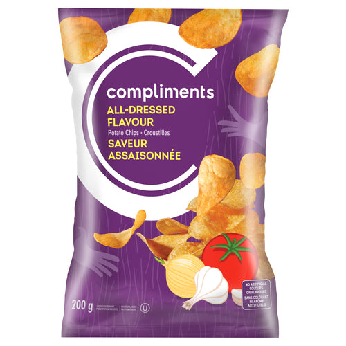 Comp Potato Chips All Dressed [200 g]