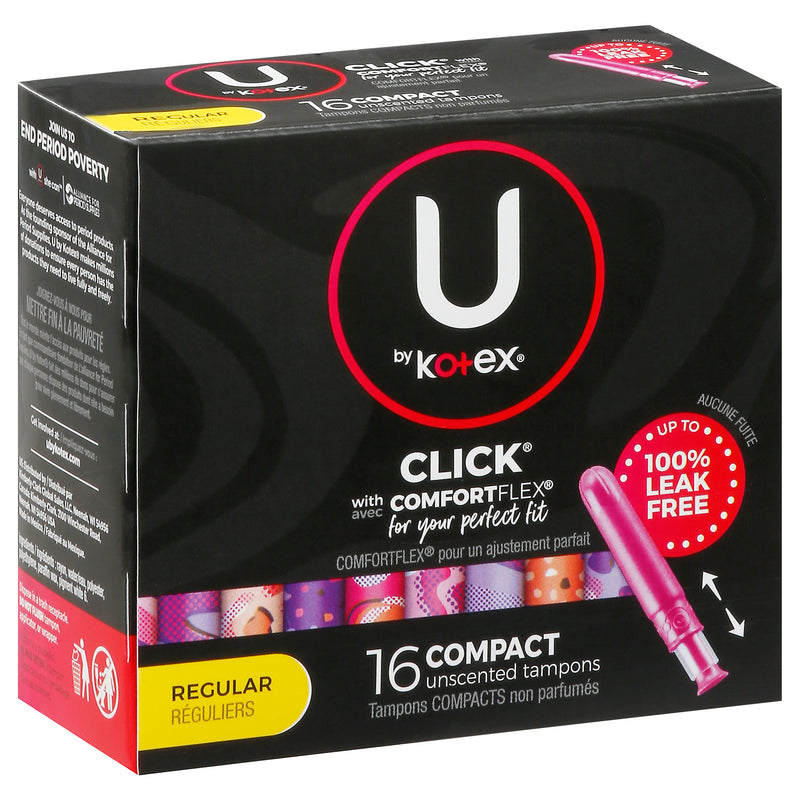 UByKotex Tampons Click Reg [16 ea]