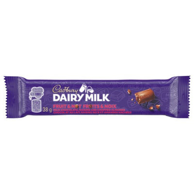 DairMilk Choc Bar Fruit & Nut [38 g]