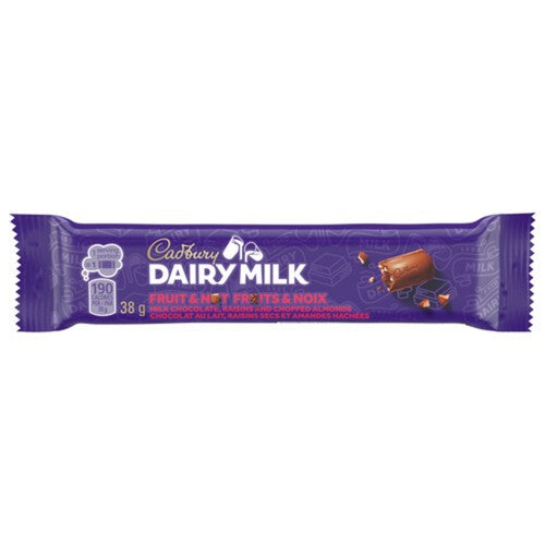 DairMilk Choc Bar Fruit & Nut [38 g]