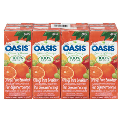 Oasis Pure Brkfst Fruit Juice [8 s]