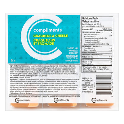 Comp Snack Crackers & Dip [29 g]