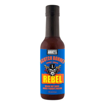 Aubrey D Scotch Bonnet Rebel Hot Sauce, 150 mL