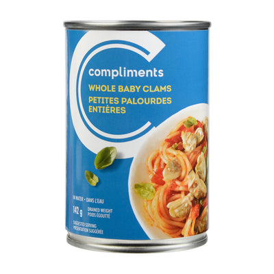 Comp Whole Baby Clams [142 g]