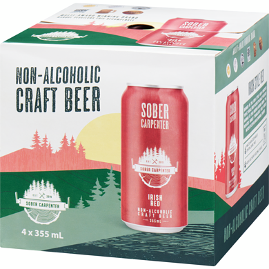 Sober Carpenter IrshRed 4pk [4 pkg]