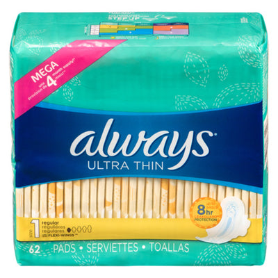 Always Pads Ultra Thin Reg Win [62 s]