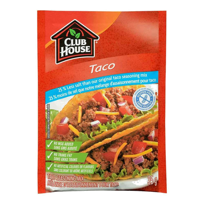 CH Taco Season Mix Less Salt [35 g]