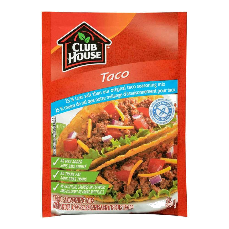CH Taco Season Mix Less Salt [35 g]