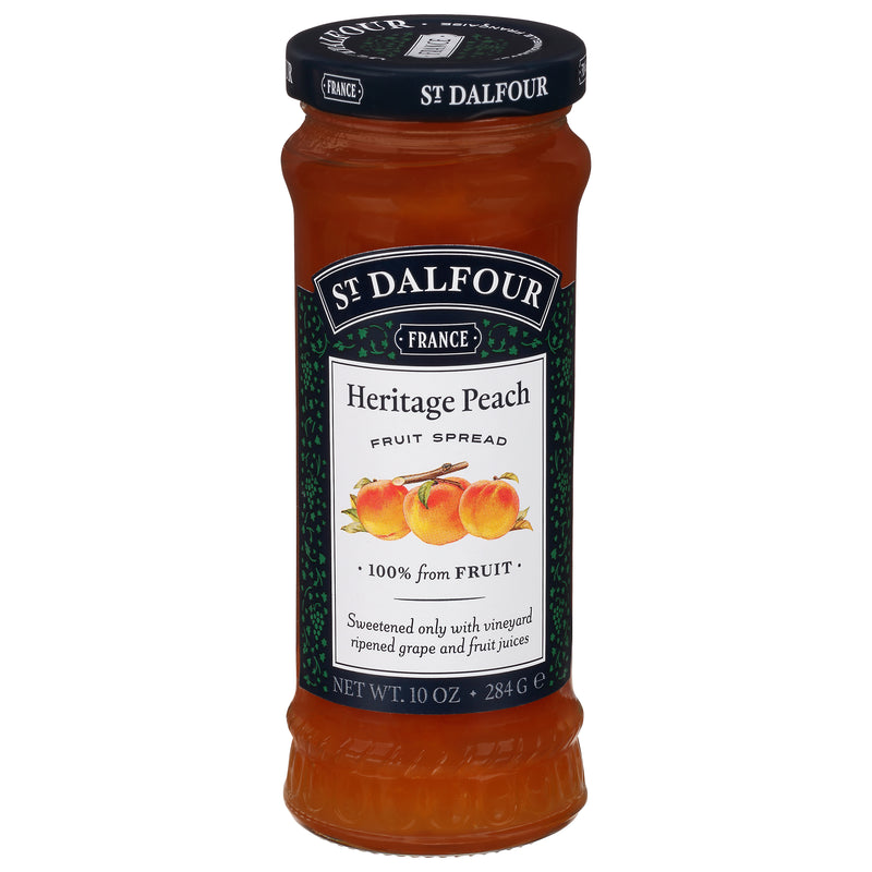 St Dalfour Heritage Peach Fruit Spread, 283 g