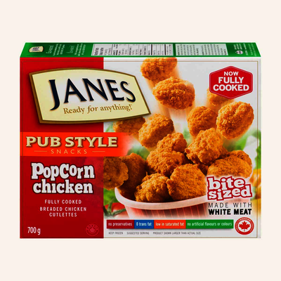 Janes Pub Style Popcorn Chkn [700 g]