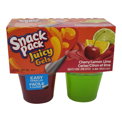 SnackPac Juicy Gel Cherry/Lmn [99 g]