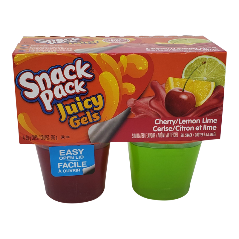 SnackPac Juicy Gel Cherry/Lmn [99 g]
