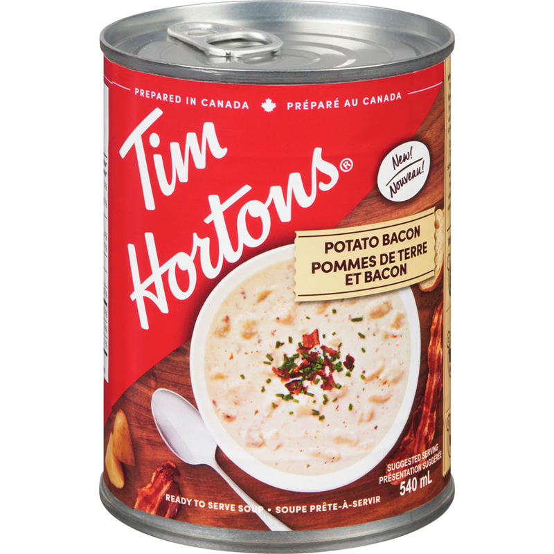 Tim Hortons Potato Bacon Soup, 540 mL