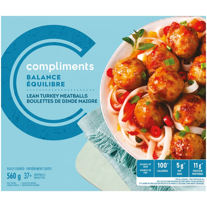 Comp Lean Turkey Meatballs [560 g]