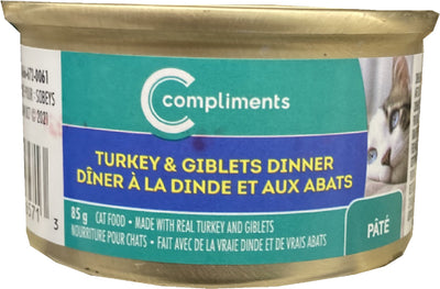 Comp Cat Turkey&Giblets Pate [85 g]