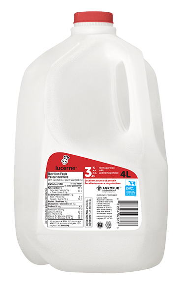 Lucerne Homo Milk 4L [4 ltr]