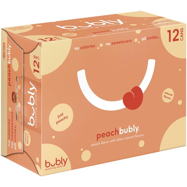 Bubly Peach 12s [355 ml]