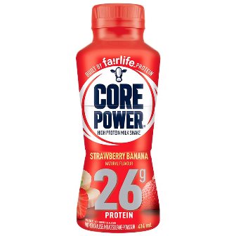 Core Pwr Shake Strawb/Bana [414 ml]