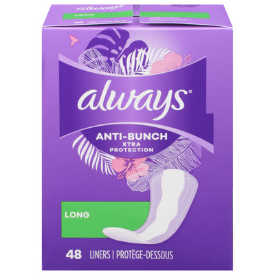 Always Panty Liners Long HPN [48 ea]