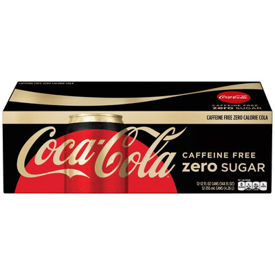 Coke Zero No Caffeine 12s [355 ml]