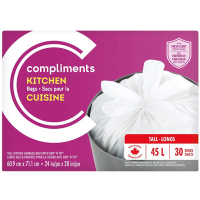 Comp Bags Kitchen Tall 45L Snt [30 s]