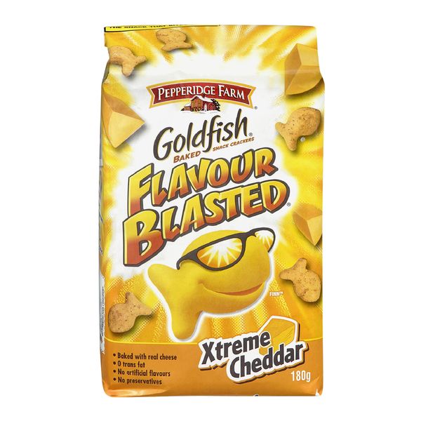 Goldfish Flvr Blstd Xtreme Che [180 g]