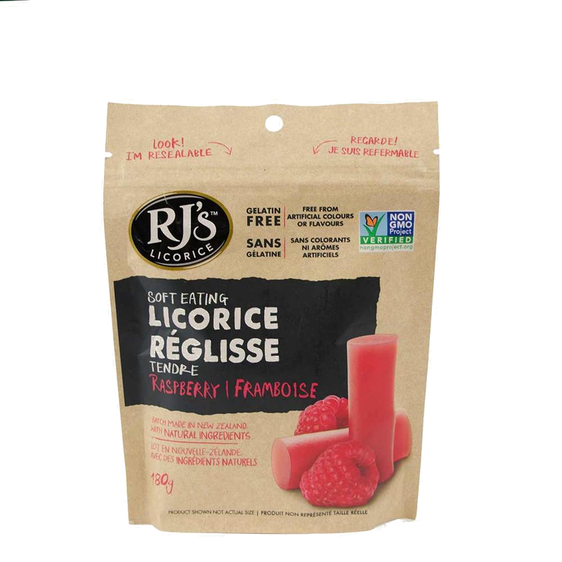 RJs Licorice Raspberry [180 g]