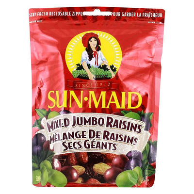 SunMaid Mixed Jumbo Raisins [200 g]