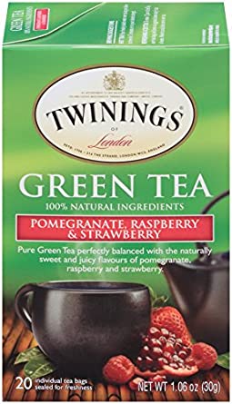 Twinings Pom Rsp Strbry GrnTea [40 g]