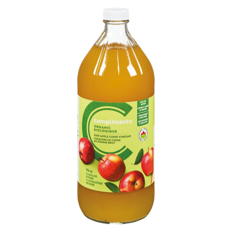 CompOrg Raw AppleCider Vinegar [946 ml]