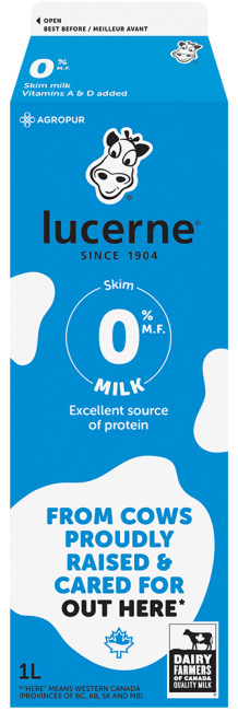 Lucerne Skim Milk [1 ltr]