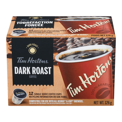Tim Hortons Dark Roast K-Cup [12 s]
