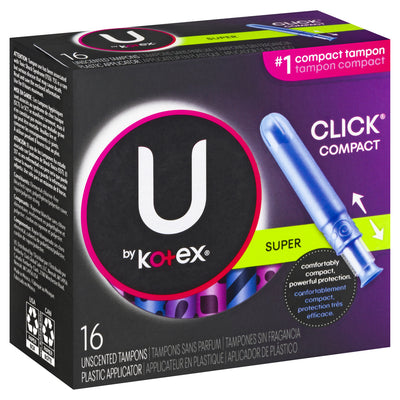 UByKotex Tampons SP Click Supe [16 ea]