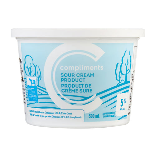 Comp Sour Cream 5% Light [500 ml]