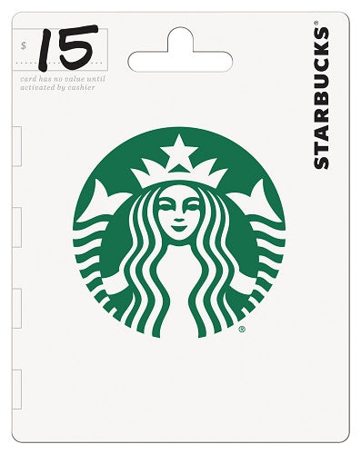 Starbucks $15 [1 ea]
