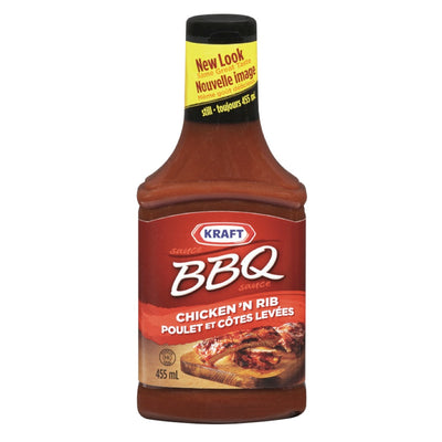 Kraft BBQ Sauce Chic/Rib [455 ml]