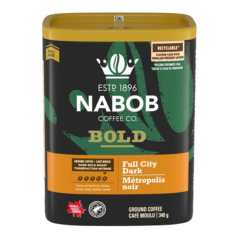Nabob Cof Bold Full City Dark [340 g]