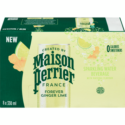Perrier Forever Ginger Lime [8 ea]