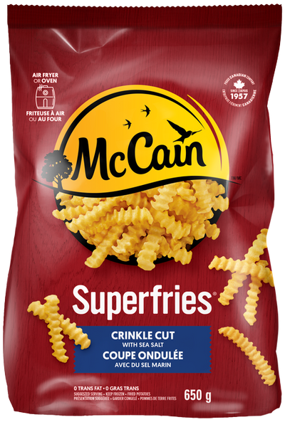 McCain Superfries Crinkle Cut [650 g]