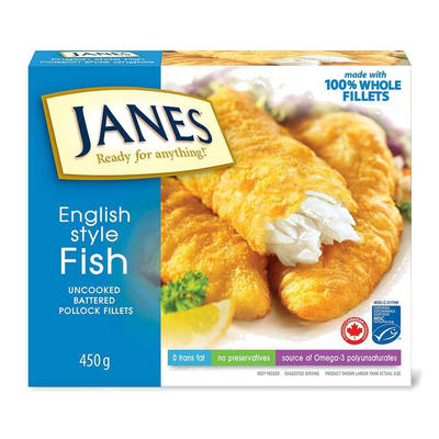 Janes Fish English Style [450 g]