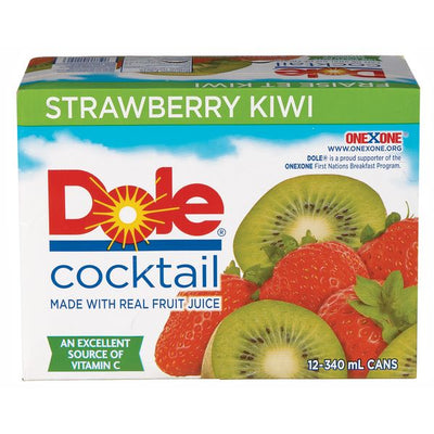 Dole Juice S/B Kiwi 340ML 12Pk [12 s]
